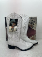 New Men’s White Kenny Roger’s Cowboy Boots. 50507 9 E E. 3-53