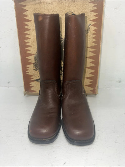 New Children’s Brown Rodeo Cowboy Boots. 11.5 11 1/2 D. 24-84