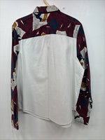 New Women’s Cowboy Threads Multicolor Long Sleeve Button Up XL II-44