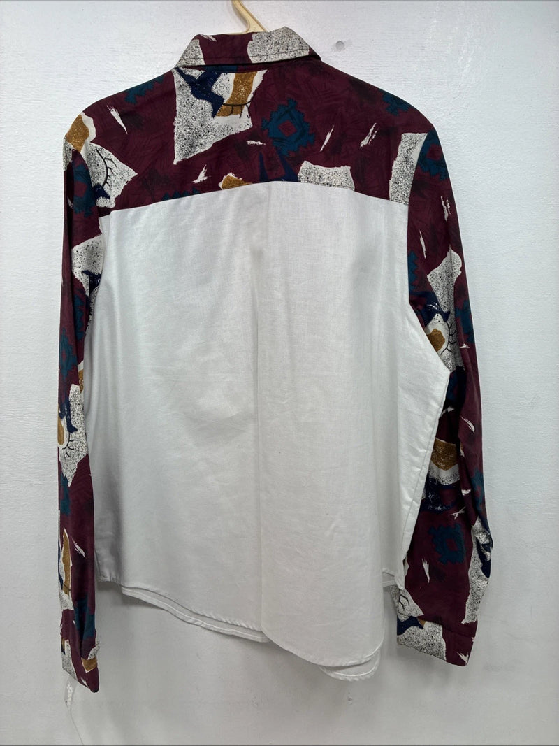 New Women’s Cowboy Threads Multicolor Long Sleeve Button Up XL II-44