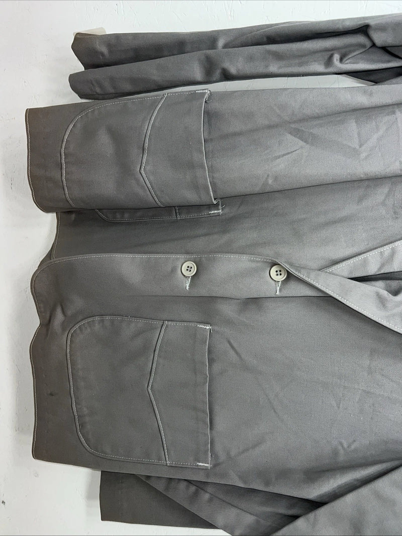 New Men’s Boone Industries Grey Suit Jacket XL AA-608 