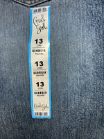 New Women’s Cruel Girl Denim Jeans. 13 Long Relaxed Fit K-19