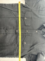New Boys Western Express Black Long Sleeve Pearl Snap Medium DD-111