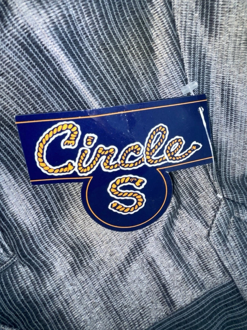 New Vintage Gray Circle S Polyester Pants #CP5091 XX-79