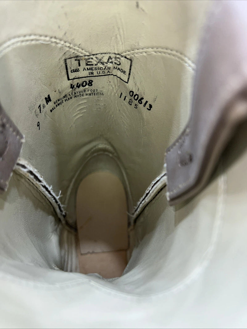 New Women’s Brown Texas Brand Cowboy Boots. 4408 7 M. 18-66