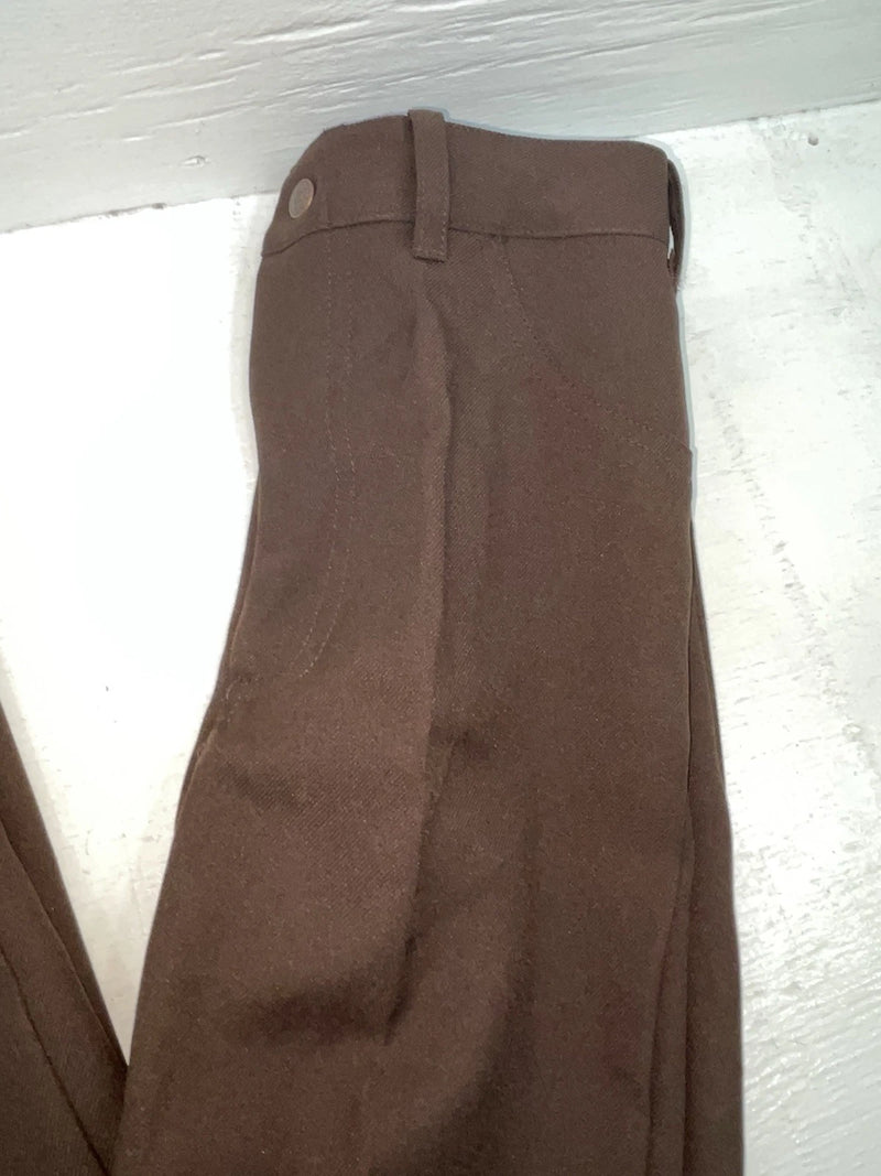New Vintage Brown Dickson Jenkins Polyester Pants 3A-36