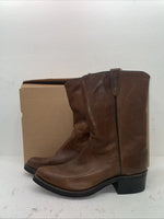 New Men’s Brown Texas Brand Cowboy Boots. N 7244 11 D. 8-69