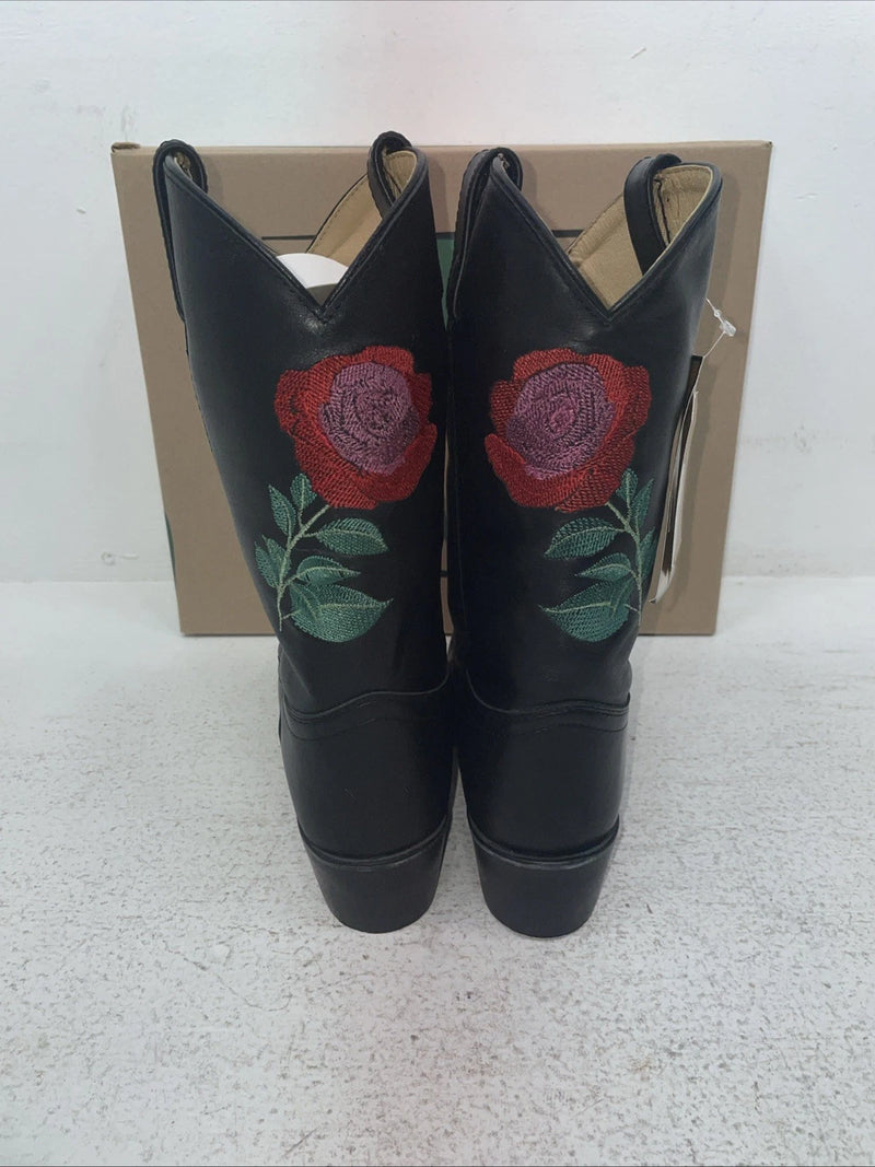New Women’s Black Smoky Mountain Cowboy Boots. 3688 Y 5.5 5 1/2. 2-71
