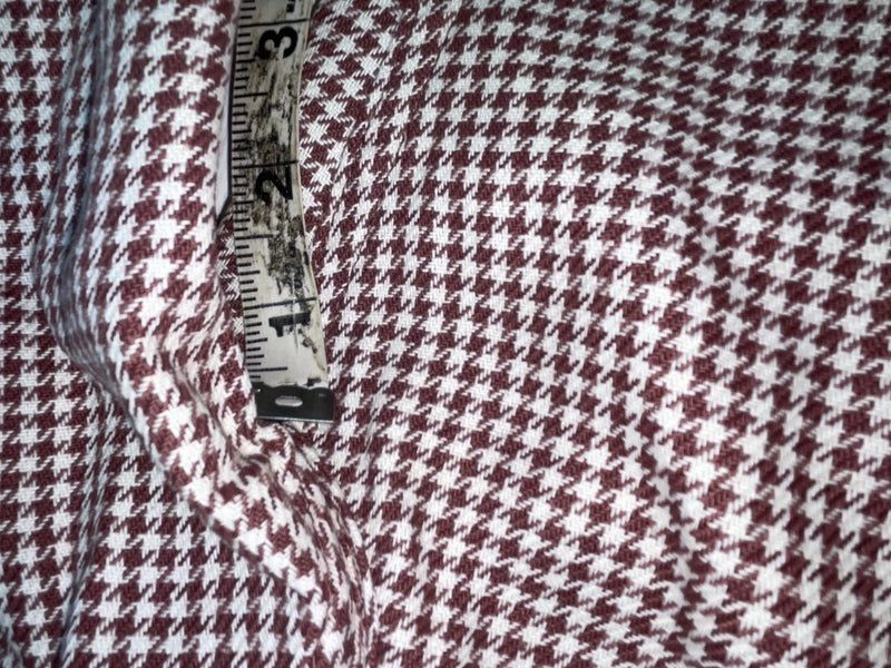 New Vintage Red And White Checkered Lee Polyester Pants #2600362 SS-74