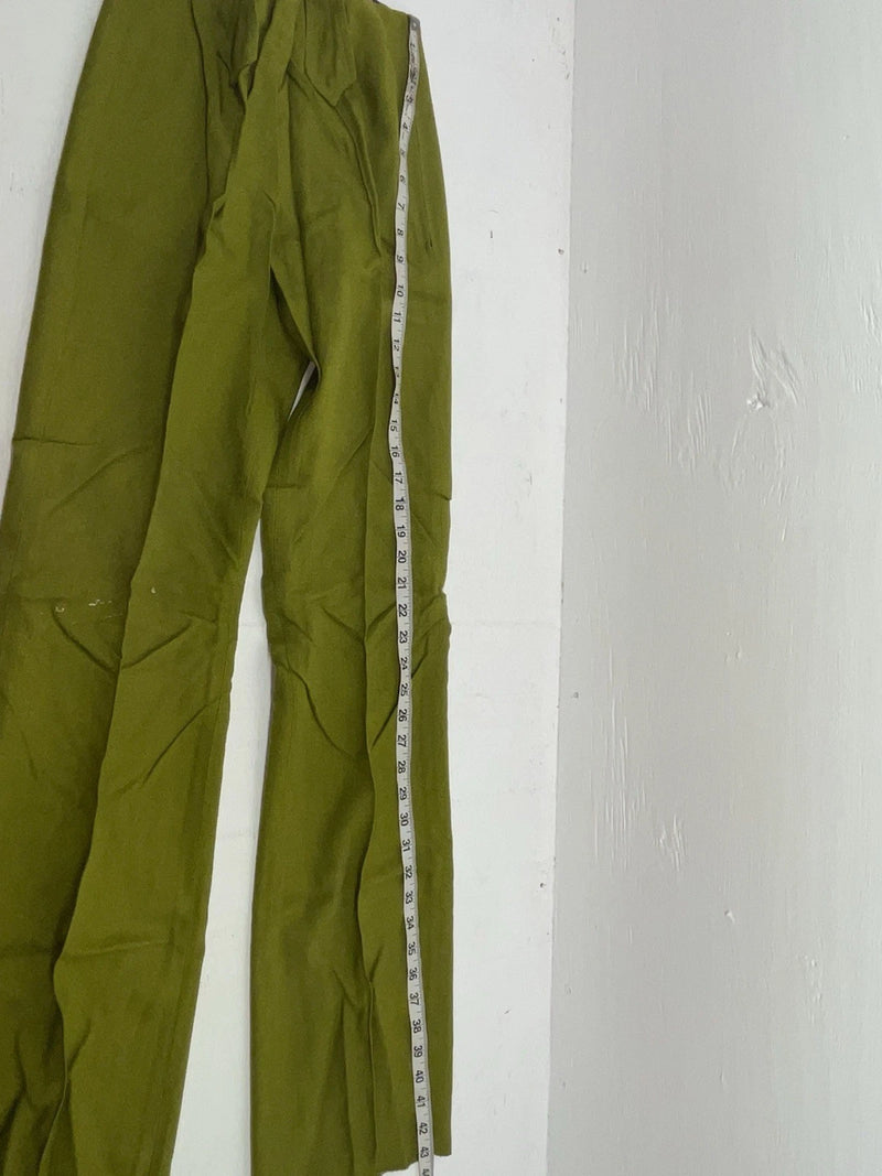 New Vintage Green Panhandle Slim Polyester Pants #1434 SS-94