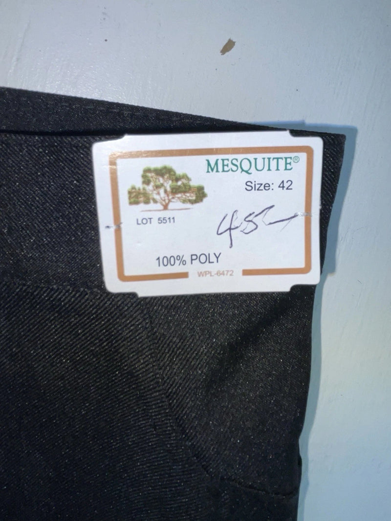 New Vintage Black Mesquite Polyester Pants #5511 VV-3