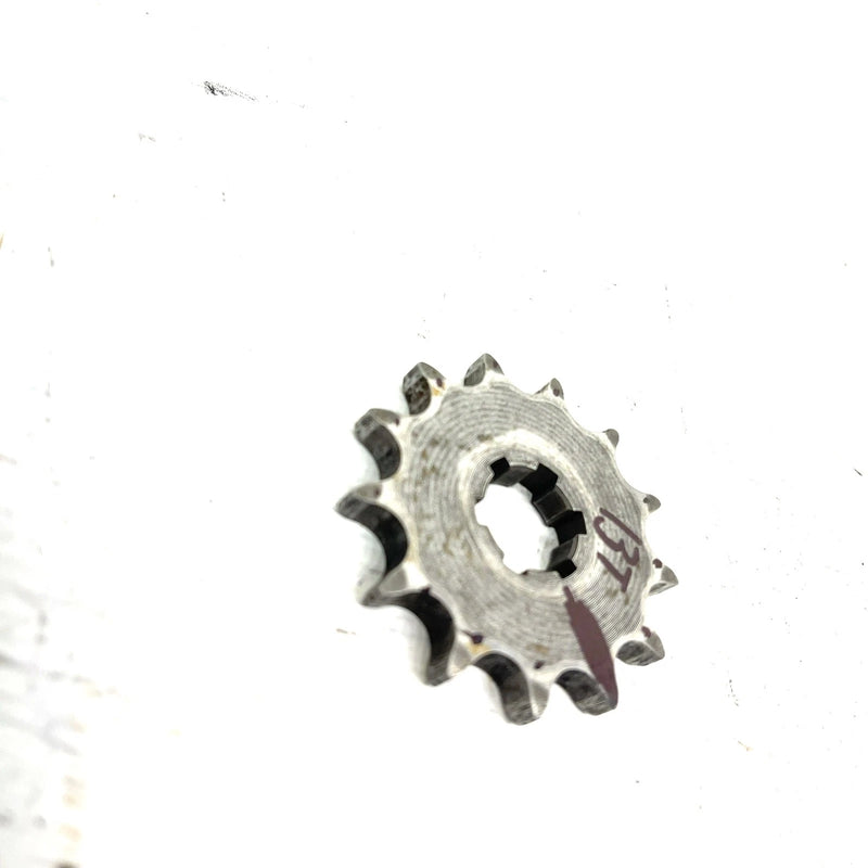 80-82 Yamaha Tri Moto 125 OEM 13T Front Drive Sprocket 93822-13213-00 AY62