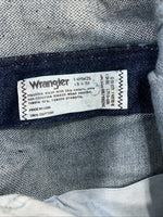 New Men’s Cowboy Cut Slim Fit Wrangler Denim Jeans. 15x34 F-41