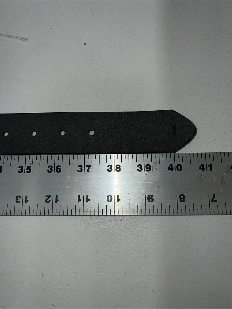 New Badger Black Genuine Leather Belt 34” #B3000 W-16