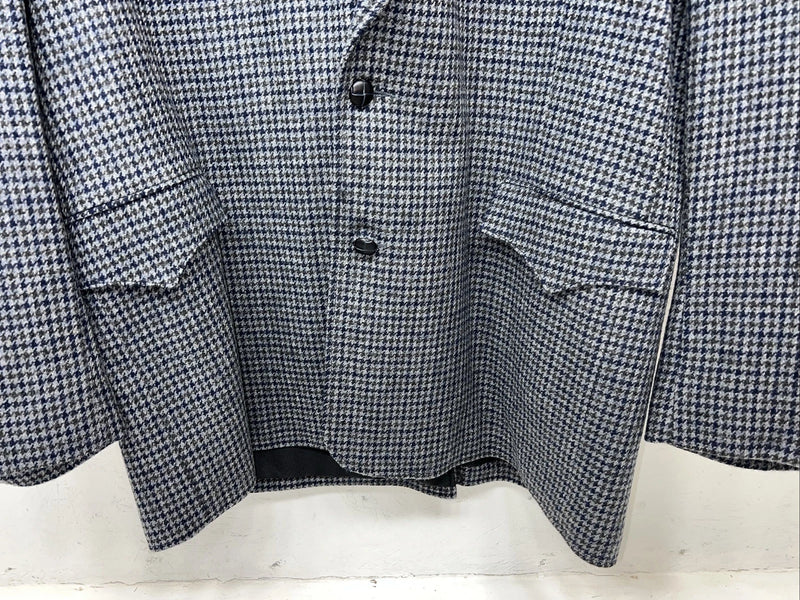 New Men’s Pioneer Wear Blue Plaid Suit Jacket 46 #12504 T-603
