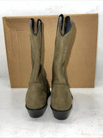 New Women’s Green Texas Brand Cowboy Boots. L  9302 6.5 6 1/2 M. 19-139