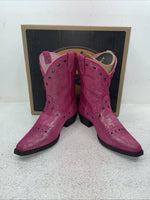 New Kids Pink Ariat Cowboy Boots. 10012798 3.5 3 1/2 M. 22-32