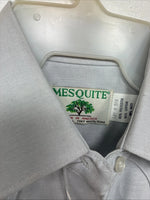 New Women Mesquite Blue Long Sleeve Button Up Size 30 KK-50