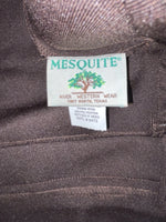 New Vintage Brown Mesquite Polyester Pants #5506 XX-26