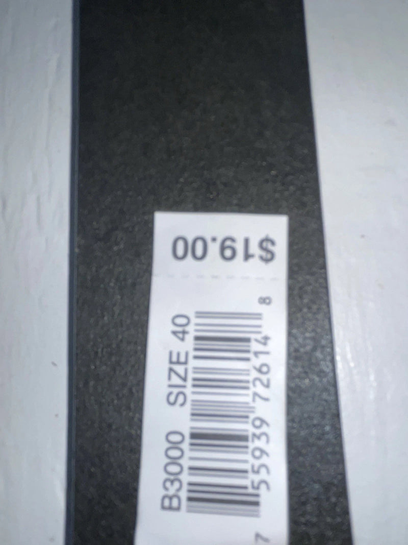 New Black Genuine Leather Badger 40” Belt #B3000 JJ-101