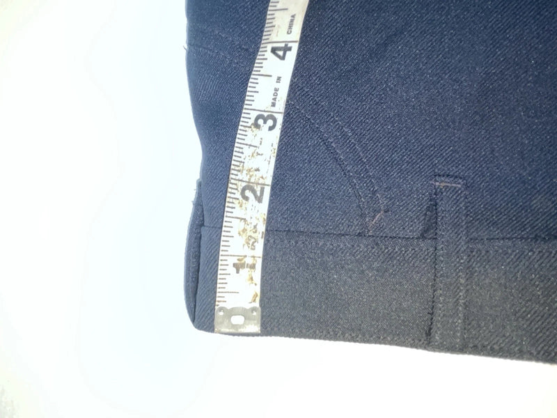New Vintage Blue Polyester Pants OO-61