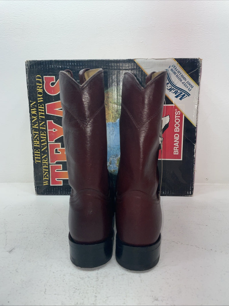 New Men’s Red Texas Brand Cowboy Boots. 8963 10 D. 6-80