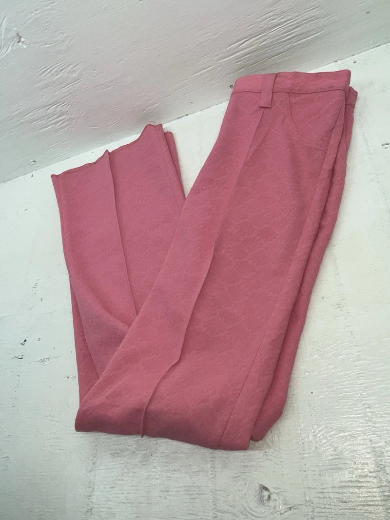 New Vintage Pink Tem Tex Polyester Pants #5450087 3A-61