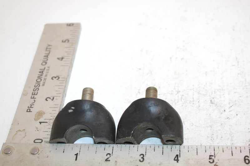 1987 Honda Fourtrax 350 A Oem Lower Handlebar Mount Pair 53130-HA7-670 AH39