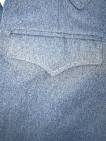 New Vintage Blue Circle S Polyester Pants NN-170