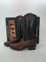 New Men’s Brown Texas Brand Cowboy Boots. 251627503 9 D. 4-116