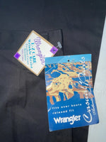 New Vintage Black Wrangler Polyester Pants VV-27
