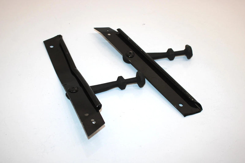 93 Polaris Trail Oem Rear Pan Brace Set 5220522-067 5220523-458 Q5142
