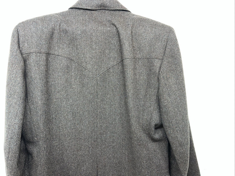 New Mens Brown Pioneer Wear Suit Coat 42L #12527 WW-56