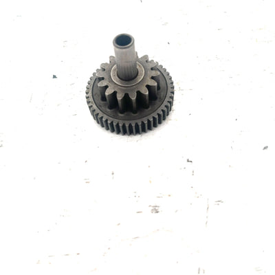 02 Honda Rancher 350  4x4 OEM Starter Idler Gear And Pin 28102-ME9-000 AH84