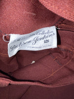 New Vintage Red Dickson Jenkins Polyester Pants #9928 XX-15