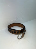 New Brown Genuine Leather Chambers Tooled 34” Belt #6381/13 Z-131