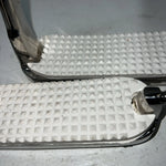 New Tough 1 Silver Iron Breakaway English Stirrups D-502