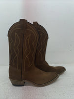New Youth Brown Acme Cowboy Boots. 56864 5 C. 12-125