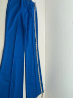 New Vintage Blue Panhandle Slim Polyester Pants #1202 VV-66