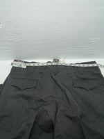 New Vintage Black Circle S Polyester Pants #CP6740 XX-112