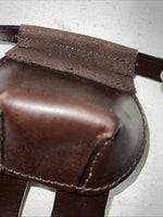 New Tough 1 Brown Leather Skid Boots With Lined Heel Cup #66-5500 G-501