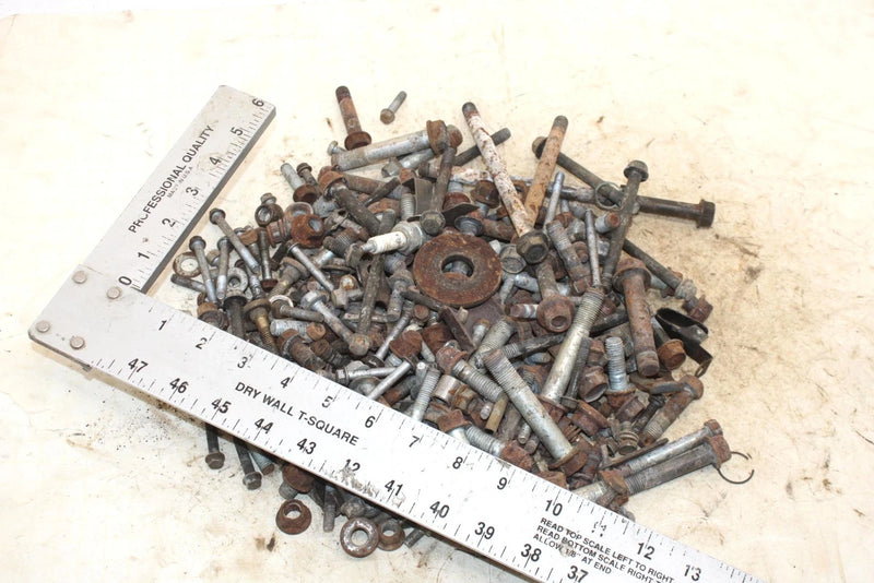 1998 Kawasaki Bayou 300 Oem Nut Bolt Spacer Hardware Kit AK17