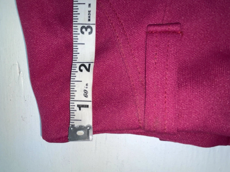 New Vintage Pink Prior Polyester Pants #2990 3A-96