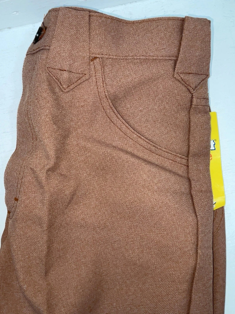 New Vintage Orange Lee Polyester Pants #2032628 SS-40