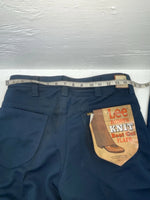 New Vintage Blue Lee Polyester Pants #2004041 OO-43