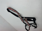 New Tough 1 Black Nylon Halter With Red Hearts Full #50-2031 3C-11