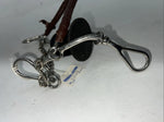 New Congress Leather Mullen Bit With Noseband #48004 U-16