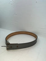 New Gray Genuine Leather Wright Tooled 32” Belt #10119 JJ-53