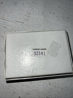 New Women’s Congress Leather Silver Heart Earrings. 93141 B-6