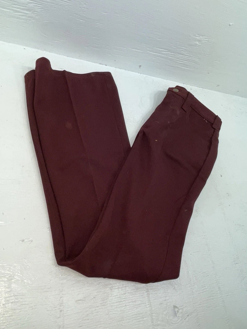 New Vintage Red Lee Polyester Pants #2004061 ZZ-68